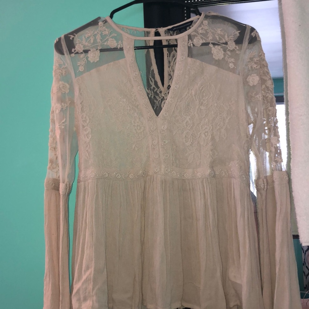 Keyhole blouse